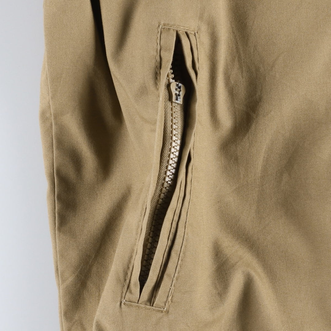 90s-00'S HABAND Derby Jacket, Cup Shoulder, Men's, Size L, Vintage polyester Beige type Vintage Second Hand