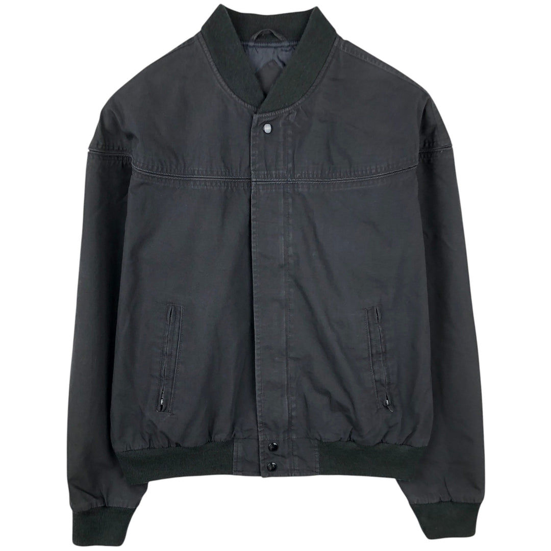 90s-00'S DAVID TAYLOR Derby Jacket Cup Shoulder Jacket, Made in Russia, Men's Size L (approx.) cotton black type Vintage Second Hand