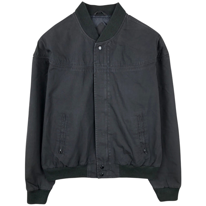 90s-00'S DAVID TAYLOR Derby Jacket Cup Shoulder Jacket, Made in Russia, Men's Size L (approx.) cotton black type Vintage Second Hand