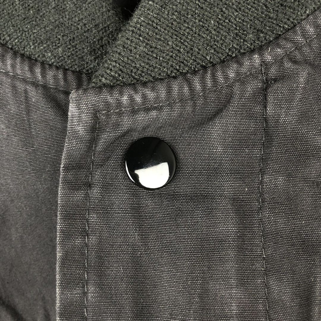 90s-00'S DAVID TAYLOR Derby Jacket Cup Shoulder Jacket, Made in Russia, Men's Size L (approx.) cotton black type Vintage Second Hand