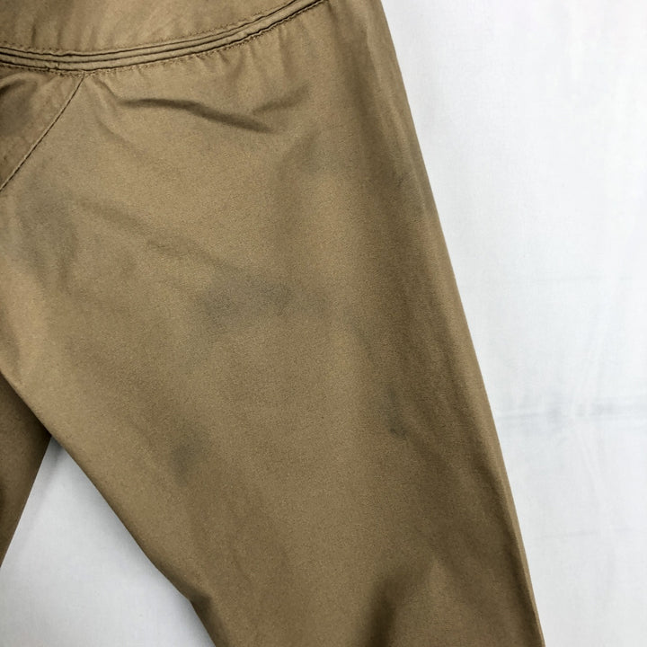 90s~00'S HABAND Derby Jacket Cup Shoulder Jacket Men's M size polyester beige type brown Vintage Second Hand