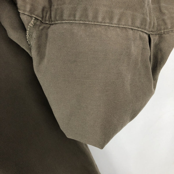 90'S GAP (Old GAP) Hooded Cotton Pullover Anorak Parka, Men's Size XL (Equivalent), Vintage cotton Khaki type Vintage Second Hand