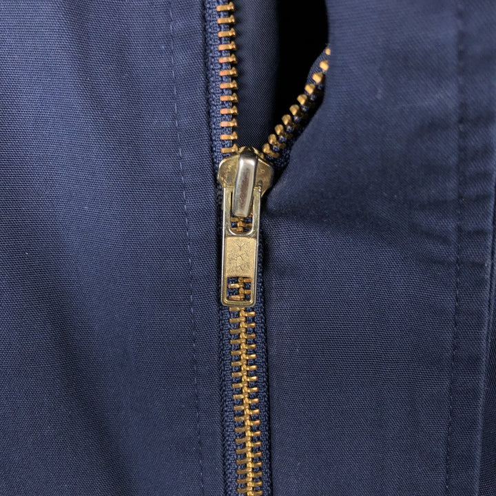 Vintage 80s-90'S Town Craft Derby Jacket, Cup Shoulder, Men's XL cotton navy blue type Vintage Second Hand