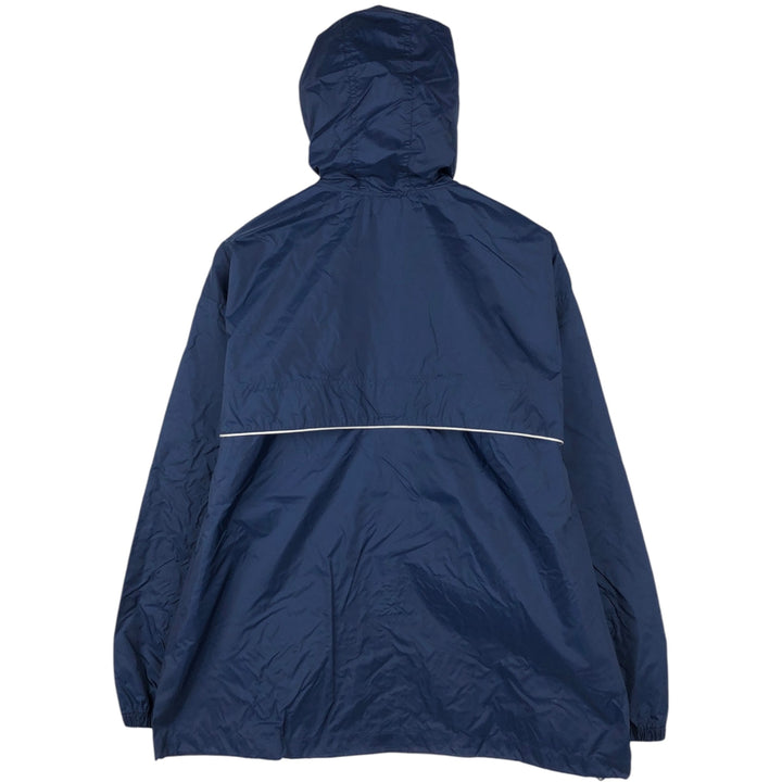 2000'S Nike Team Hooded Half-Zip Nylon Pullover, Men's Size L (approx.) Nylon navy blue type Vintage Second Hand