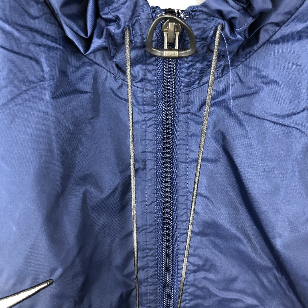 2000'S Nike Team Hooded Half-Zip Nylon Pullover, Men's Size L (approx.) Nylon navy blue type Vintage Second Hand
