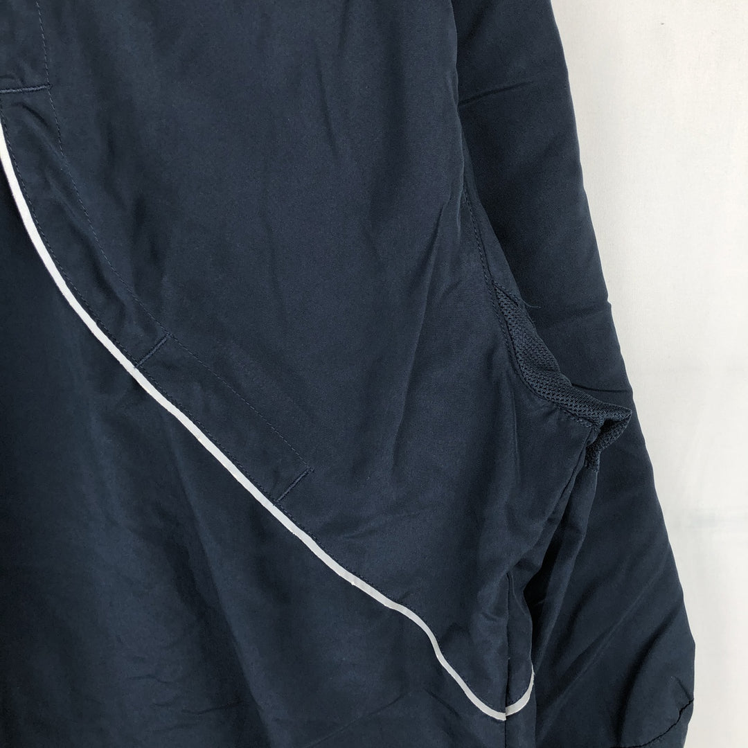 2000'S Adidas windbreaker with reflectors, men's size XL (approx.) polyester navy blue type Vintage Second Hand