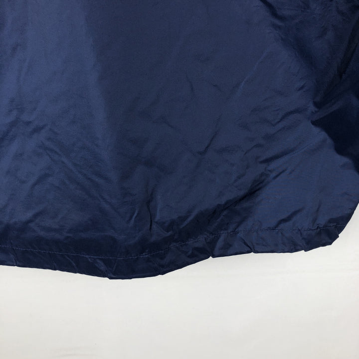 2000'S Nike Team Hooded Half-Zip Nylon Pullover, Men's Size L (approx.) Nylon navy blue type Vintage Second Hand