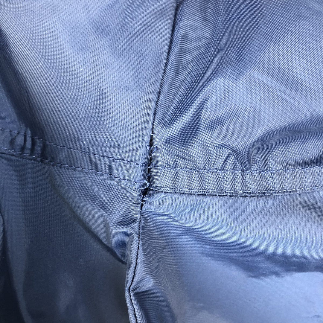 2000'S Nike Team Hooded Half-Zip Nylon Pullover, Men's Size L (approx.) Nylon navy blue type Vintage Second Hand