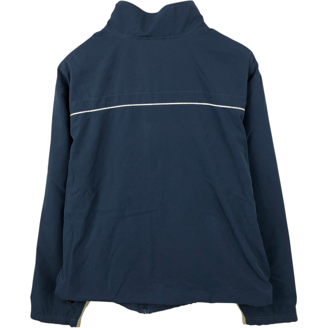 Reebok Windbreaker Men's Size L polyester navy blue type Vintage Second Hand