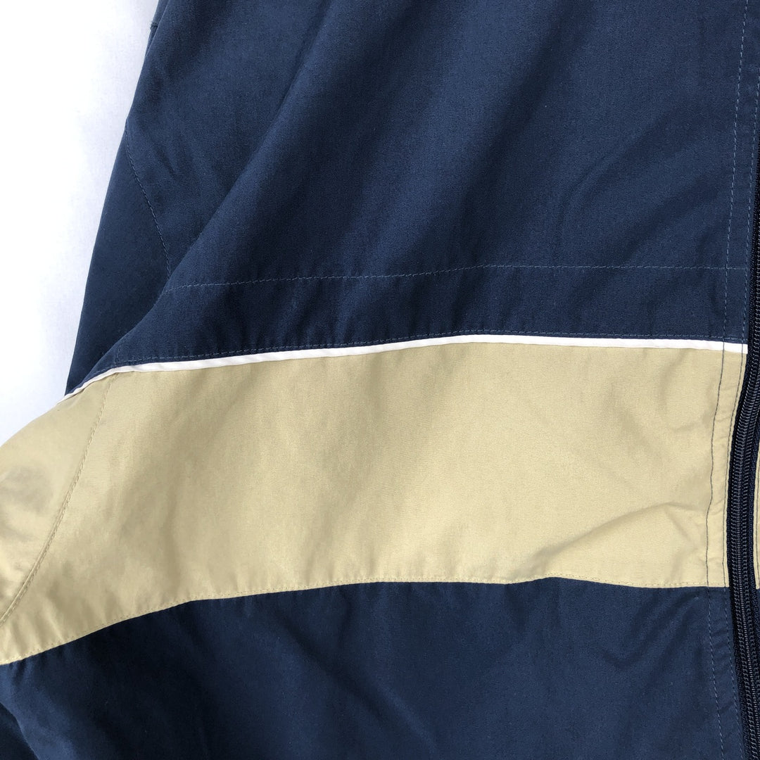 Reebok Windbreaker Men's Size L polyester navy blue type Vintage Second Hand