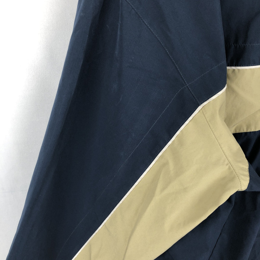 Reebok Windbreaker Men's Size L polyester navy blue type Vintage Second Hand