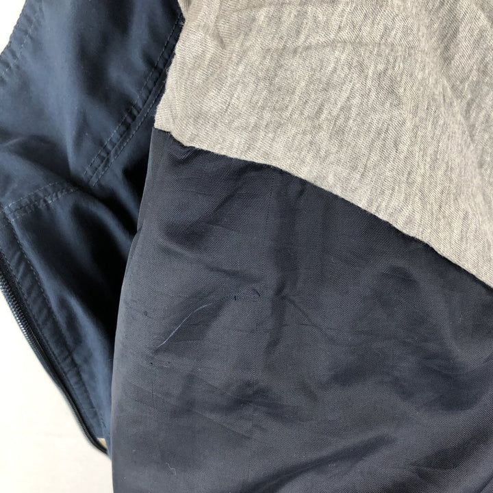 Reebok Windbreaker Men's Size L polyester navy blue type Vintage Second Hand