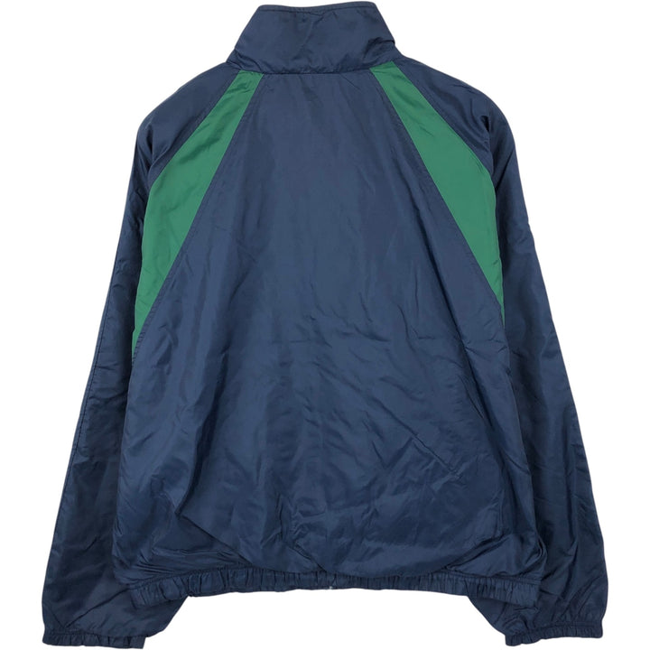 90'S Reebok nylon jacket, men's size XL Nylon navy blue type Vintage Second Hand