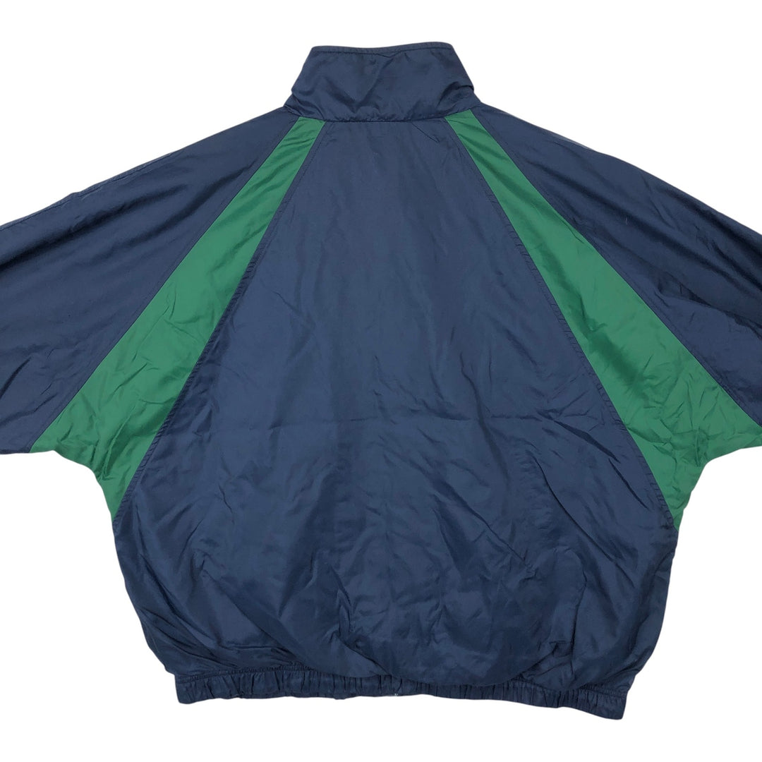 90'S Reebok nylon jacket, men's size XL Nylon navy blue type Vintage Second Hand