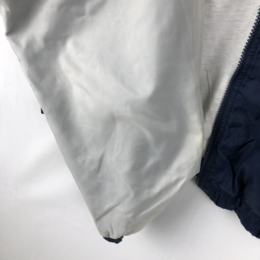 90'S Reebok nylon jacket, men's size XL Nylon navy blue type Vintage Second Hand