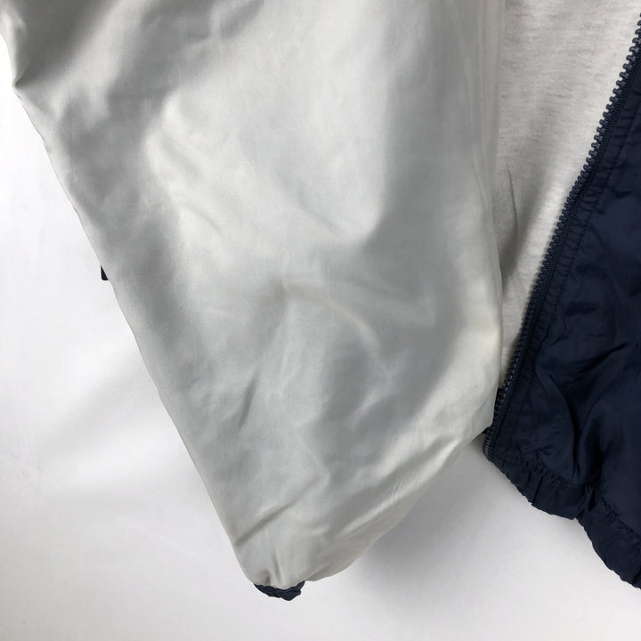 90'S Reebok nylon jacket, men's size XL Nylon navy blue type Vintage Second Hand