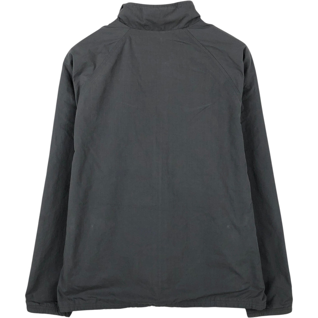 Nike Stripe Pattern Reversible Windbreaker, Men's Size L (approx.) cotton gray type Vintage Second Hand