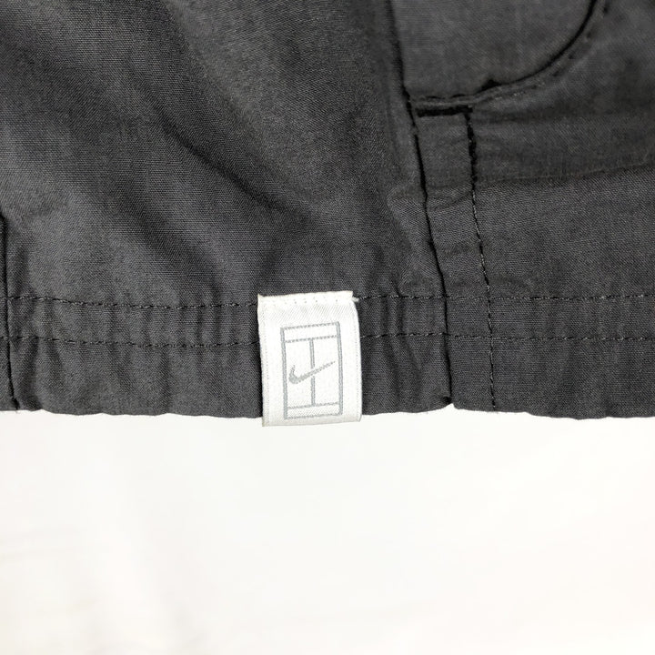 Nike Stripe Pattern Reversible Windbreaker, Men's Size L (approx.) cotton gray type Vintage Second Hand