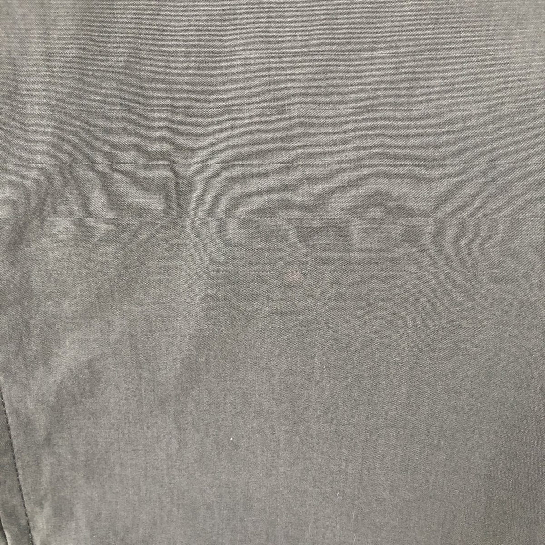 Nike Stripe Pattern Reversible Windbreaker, Men's Size L (approx.) cotton gray type Vintage Second Hand