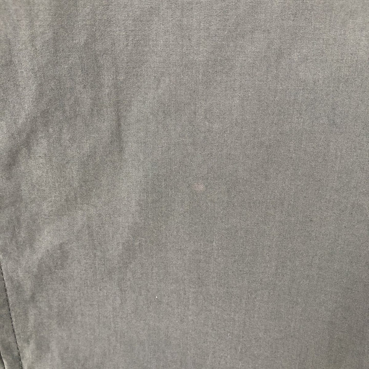 Nike Stripe Pattern Reversible Windbreaker, Men's Size L (approx.) cotton gray type Vintage Second Hand
