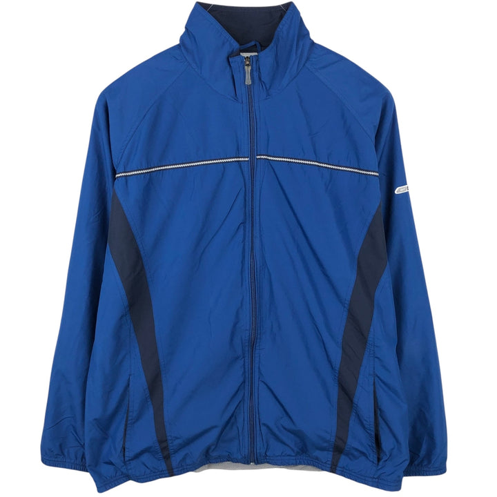 Reebok Windbreaker Men's Size L polyester blue type Vintage Second Hand