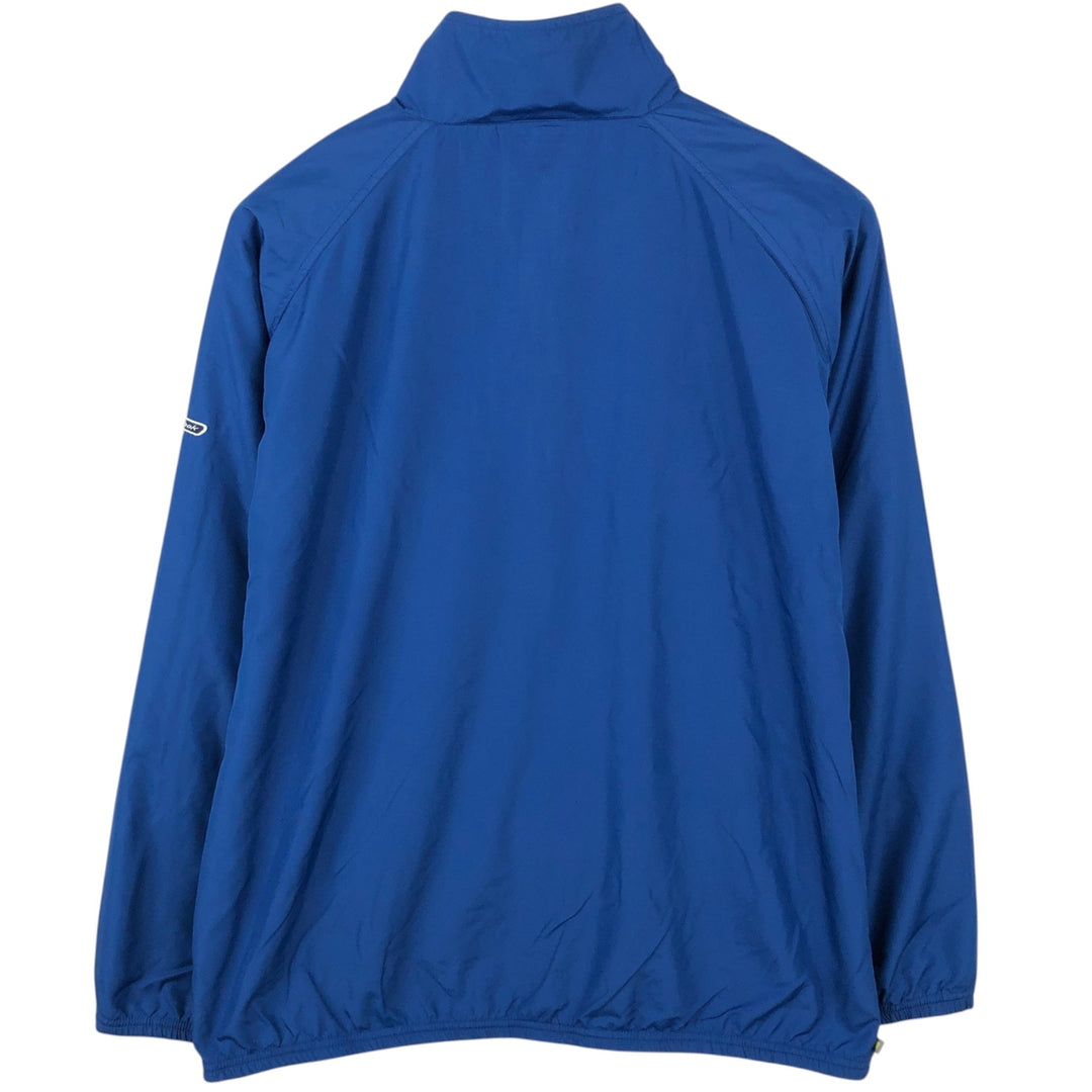 Reebok Windbreaker Men's Size L polyester blue type Vintage Second Hand