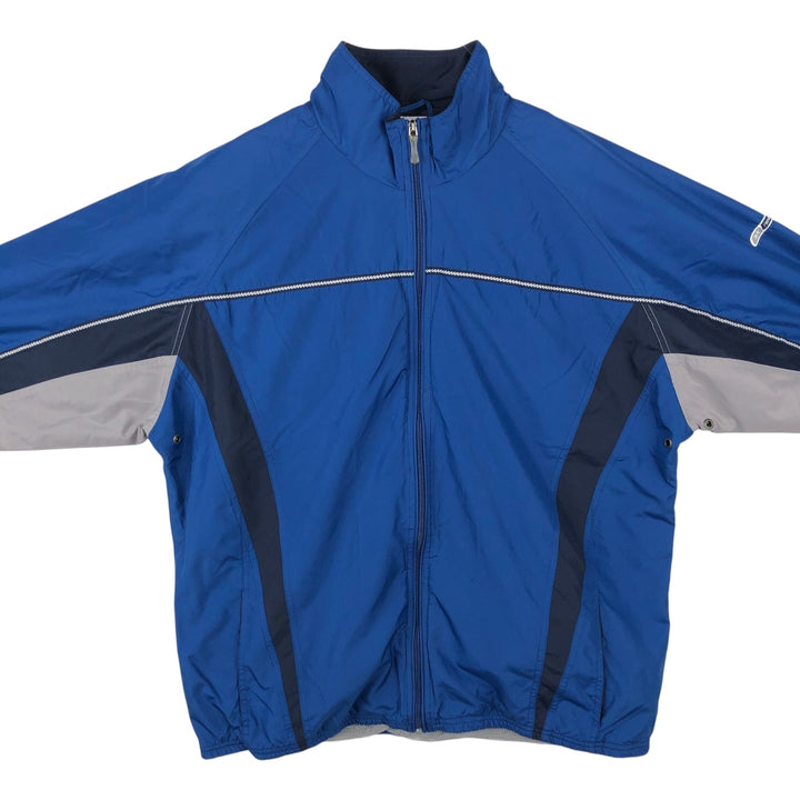 Reebok Windbreaker Men's Size L polyester blue type Vintage Second Hand