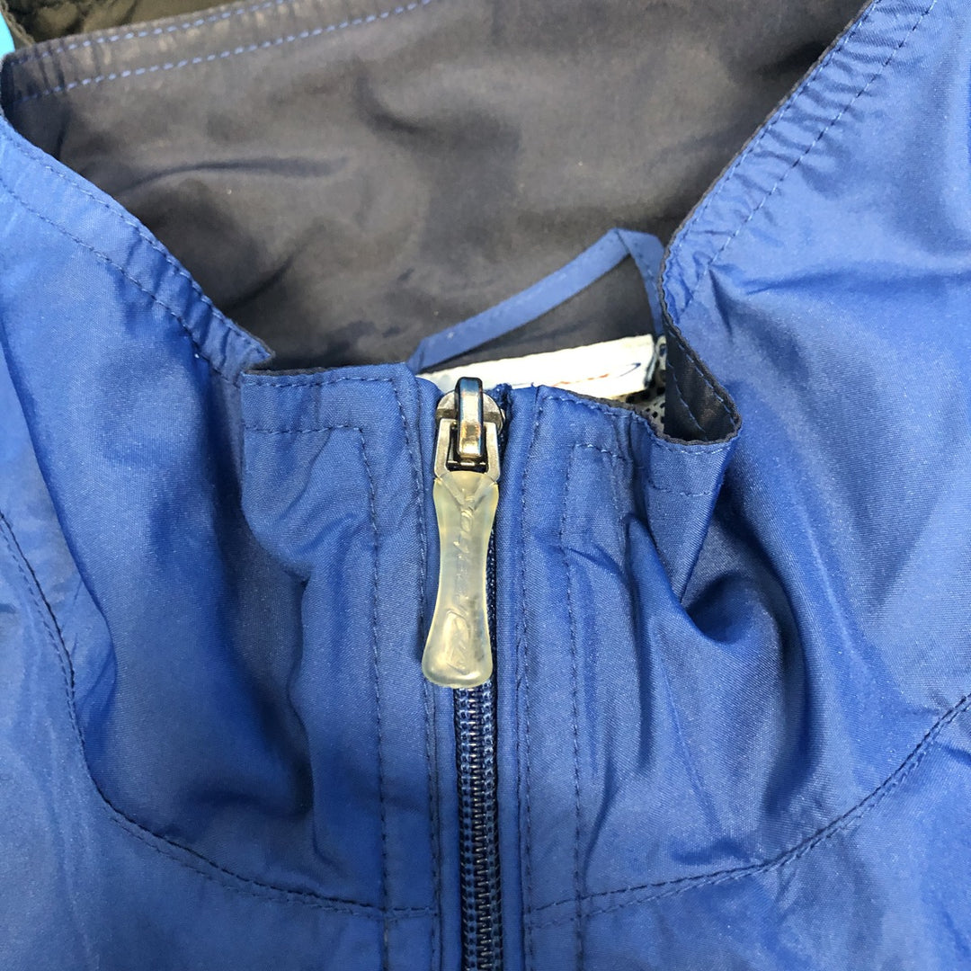 Reebok Windbreaker Men's Size L polyester blue type Vintage Second Hand