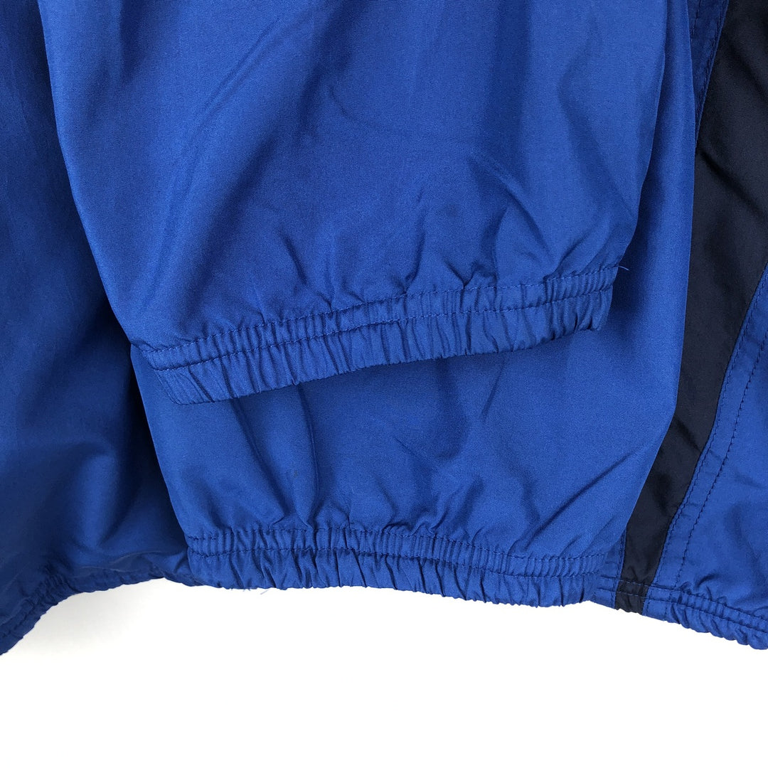 Reebok Windbreaker Men's Size L polyester blue type Vintage Second Hand