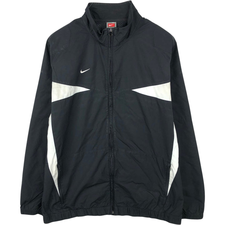 00'S Nike NIKE TEAM Windbreaker Men's XL polyester black type Vintage Second Hand
