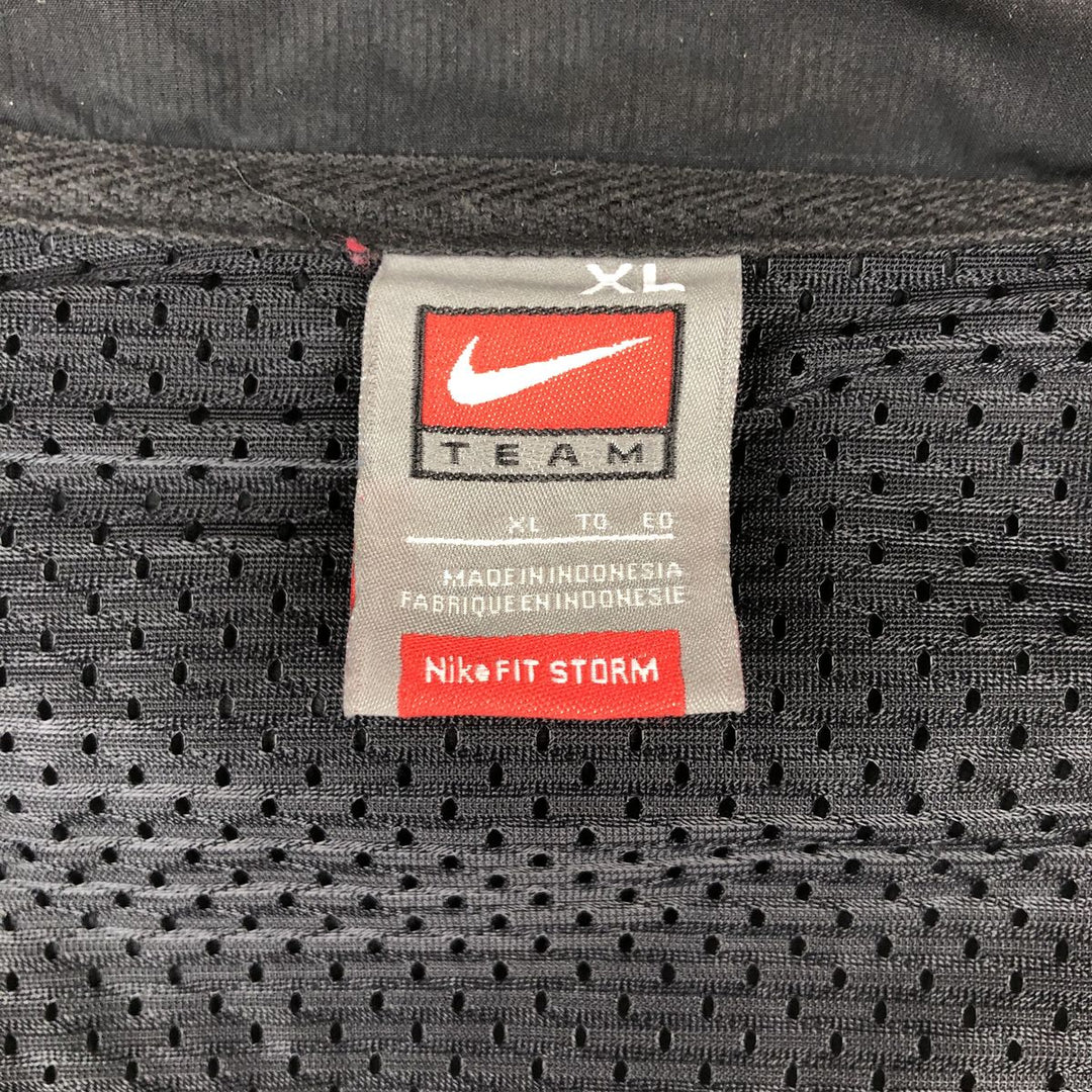 00'S Nike NIKE TEAM Windbreaker Men's XL polyester black type Vintage Second Hand