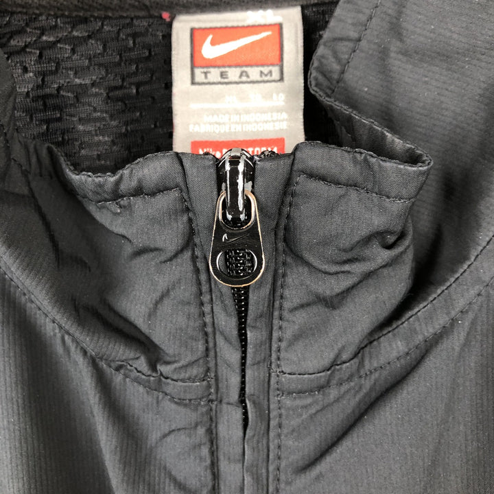 00'S Nike NIKE TEAM Windbreaker Men's XL polyester black type Vintage Second Hand