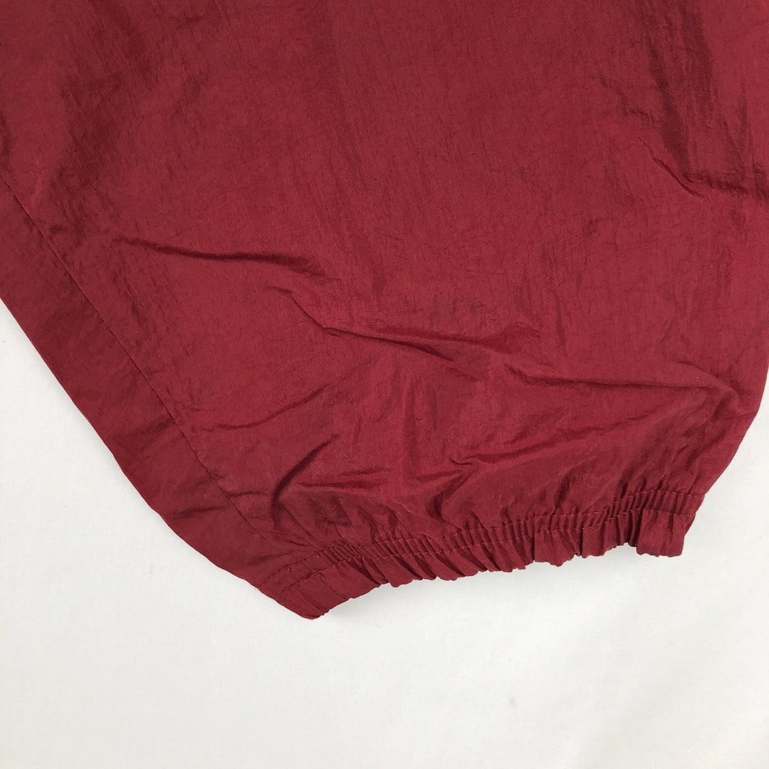 Reebok nylon jacket, men's size M (approx.) Nylon red type Vintage Second Hand