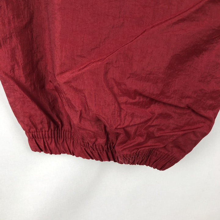 Reebok nylon jacket, men's size M (approx.) Nylon red type Vintage Second Hand