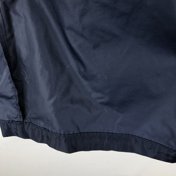 Nike collared windbreaker, men's size L (approx.) polyester navy blue type Vintage Second Hand