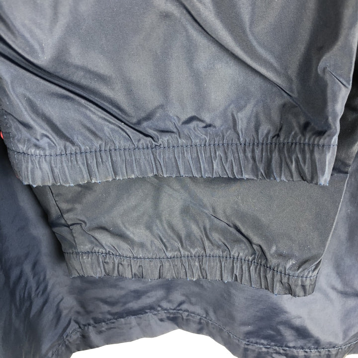 Nike collared windbreaker, men's size L (approx.) polyester navy blue type Vintage Second Hand
