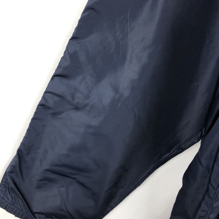 Nike collared windbreaker, men's size L (approx.) polyester navy blue type Vintage Second Hand