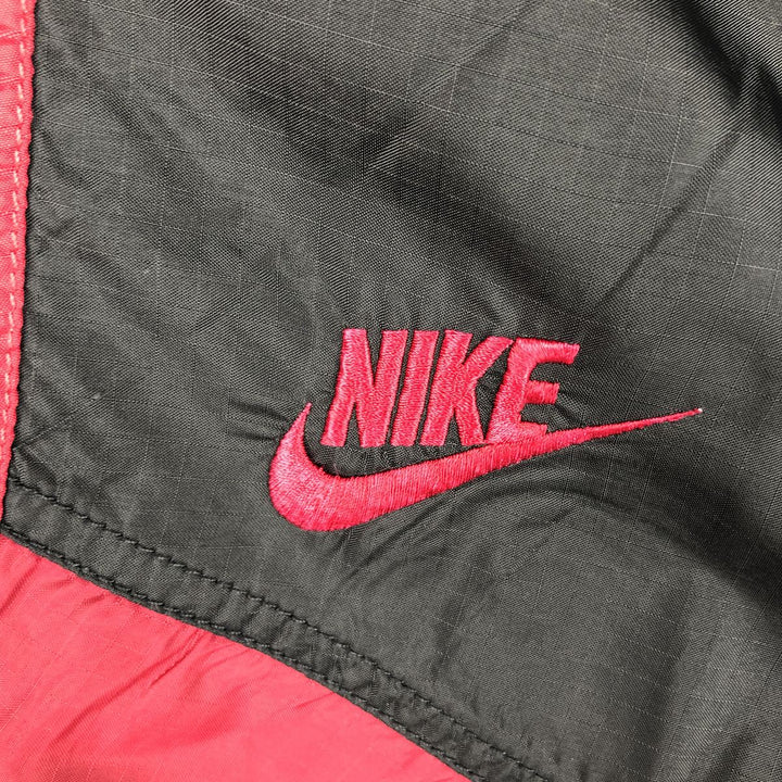 Nike Nylon Jacket, Men's Size L Nylon red type Vintage Second Hand