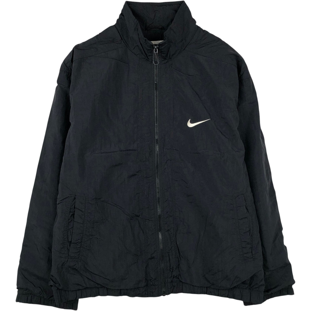 90'S Nike Windbreaker Men's Size L Vintage unclear black type Vintage Second Hand