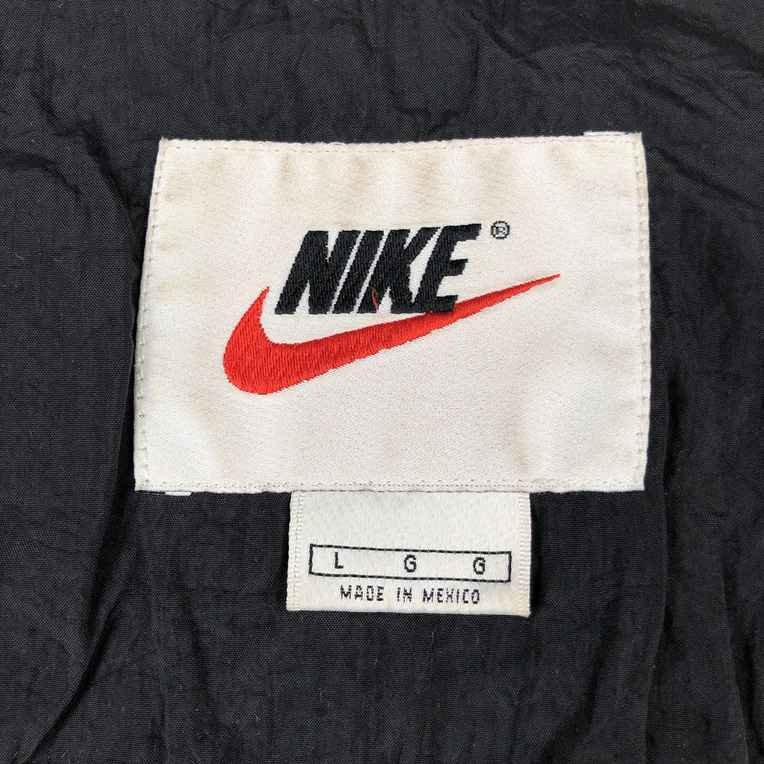 90'S Nike Windbreaker Men's Size L Vintage unclear black type Vintage Second Hand