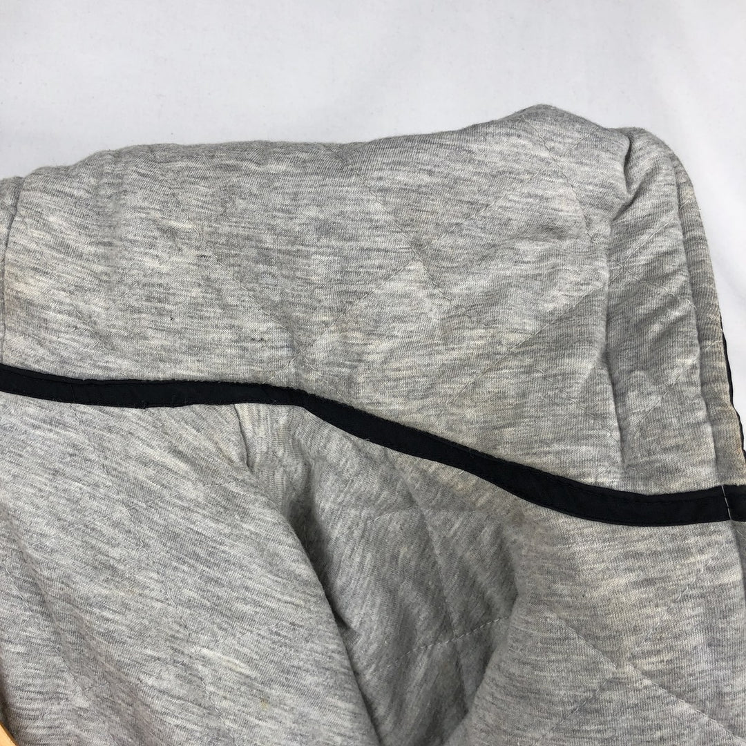 90'S Nike Back Logo Padded Hoodie Puffer Jacket Men's XXL (approx.) Vintage Nylon black type Vintage Second Hand