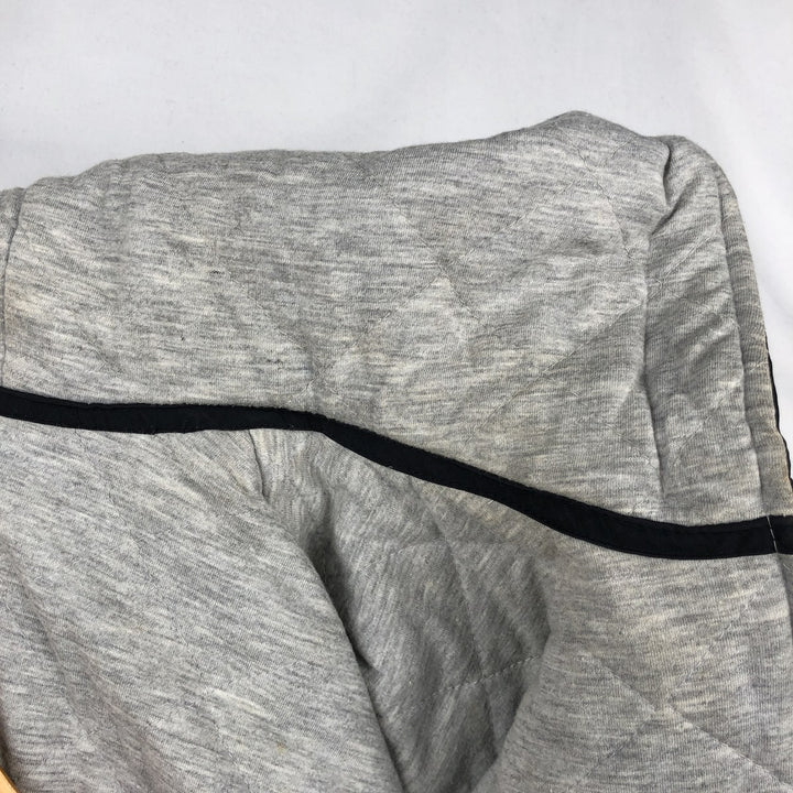 90'S Nike Back Logo Padded Hoodie Puffer Jacket Men's XXL (approx.) Vintage Nylon black type Vintage Second Hand