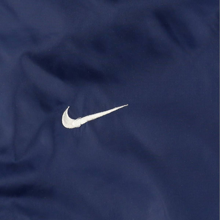 90'S Nike NIKE nylon hoodie, men's XL size, vintage Nylon navy blue type Vintage Second Hand