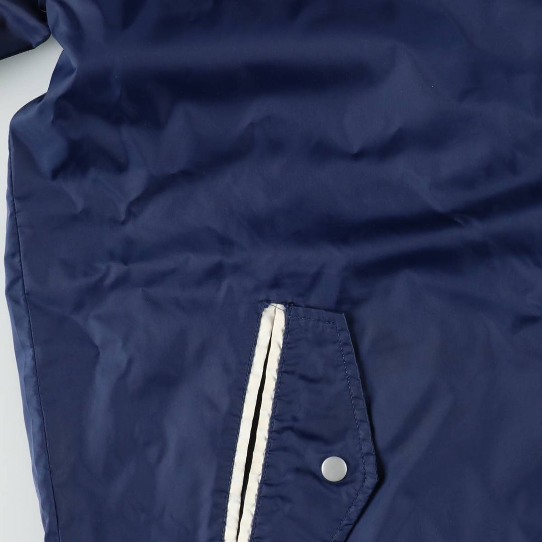 90'S Nike NIKE nylon hoodie, men's XL size, vintage Nylon navy blue type Vintage Second Hand