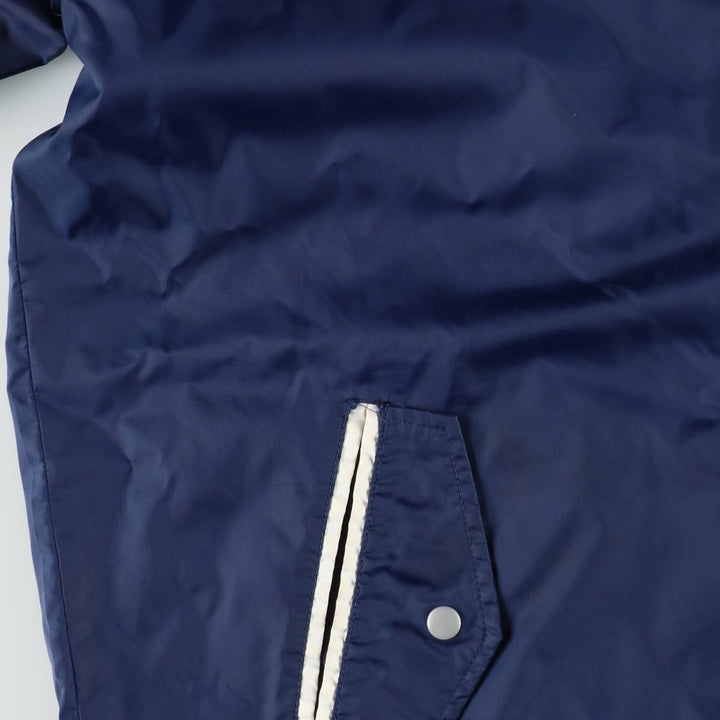 90'S Nike NIKE nylon hoodie, men's XL size, vintage Nylon navy blue type Vintage Second Hand