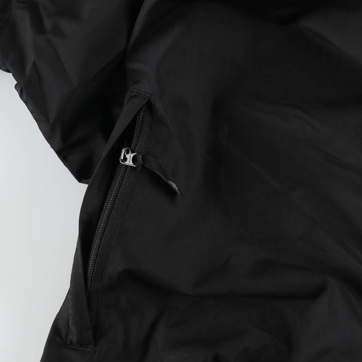 90'S Adidas hooded warm-up pullover, men's size L equivalent, vintage. polyester black type Vintage Second Hand