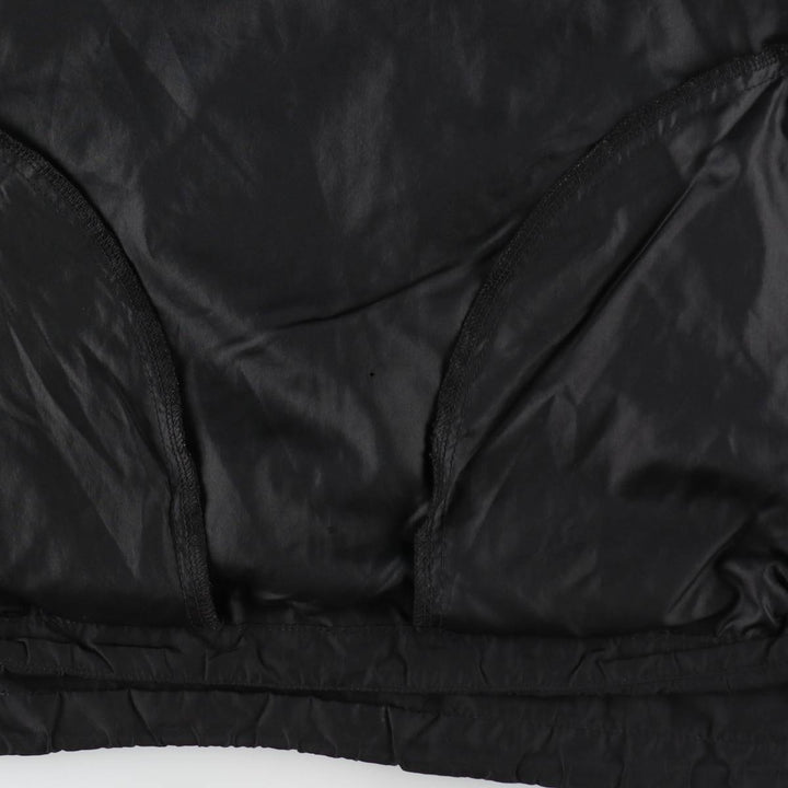 90'S Adidas hooded warm-up pullover, men's size L equivalent, vintage. polyester black type Vintage Second Hand