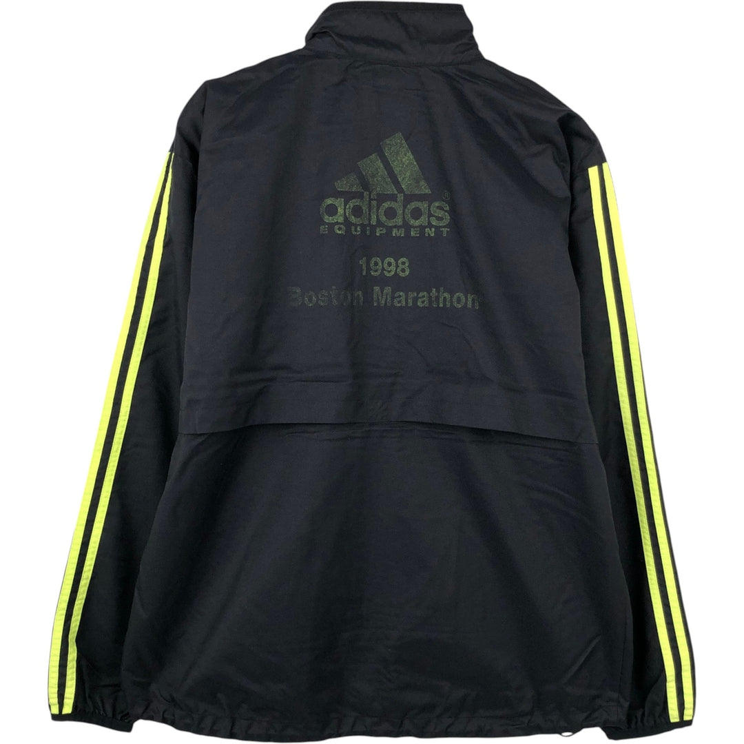 90'S Adidas Equipment nylon jacket, men's size XL equivalent, vintage. Nylon black type Vintage Second Hand