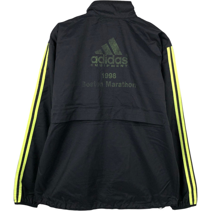 90'S Adidas Equipment nylon jacket, men's size XL equivalent, vintage. Nylon black type Vintage Second Hand