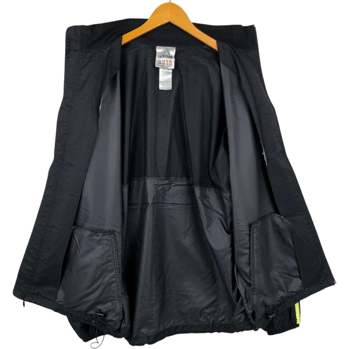 90'S Adidas Equipment nylon jacket, men's size XL equivalent, vintage. Nylon black type Vintage Second Hand